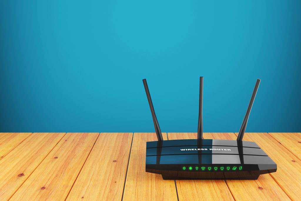 Do modems have built-in security?